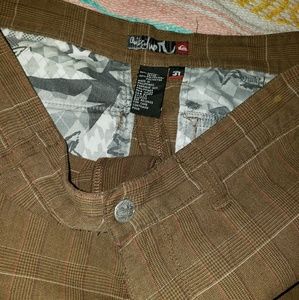 🎉FREE Quicksilver Plaid Shorts 31